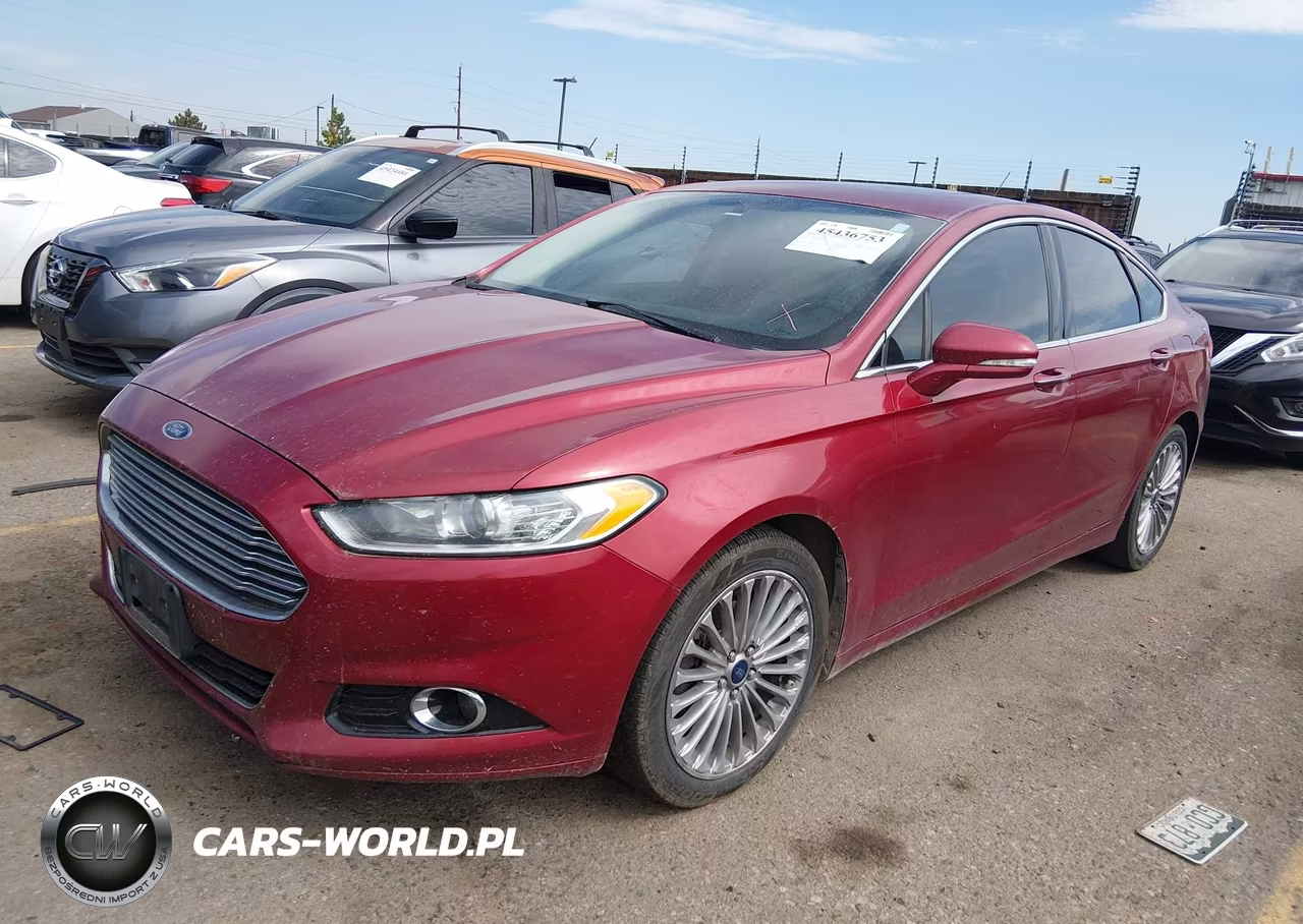 2016 Ford Fusion Titanium VIN:3FA6P0K91GR118964 - 2