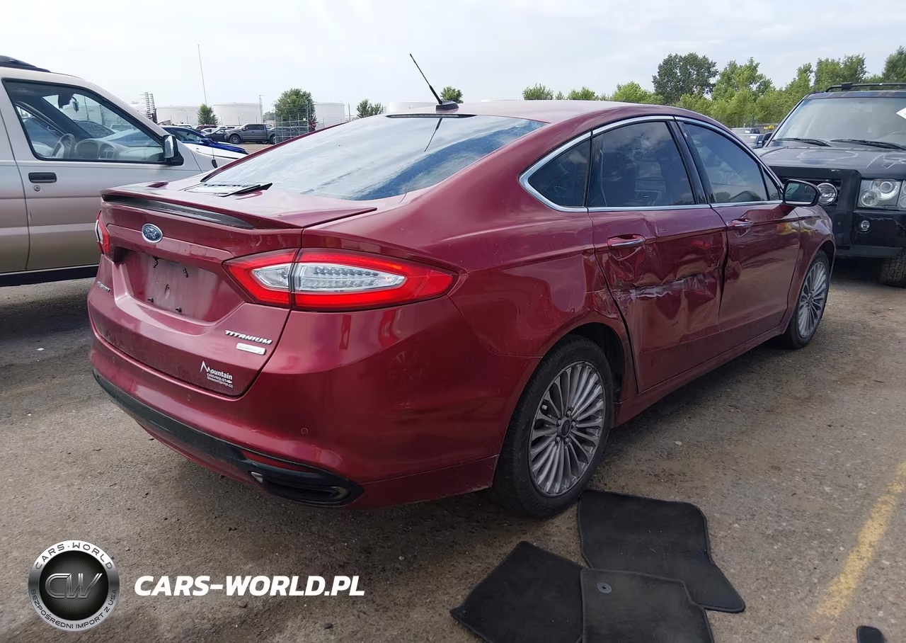 2016 Ford Fusion Titanium VIN:3FA6P0K91GR118964 - 4