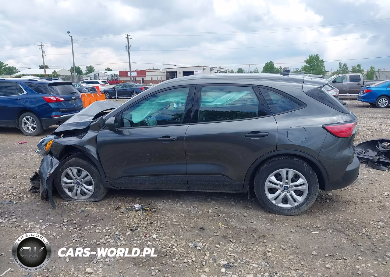 2020 Ford Escape S VIN:1FMCU9F61LUA56748 - 15