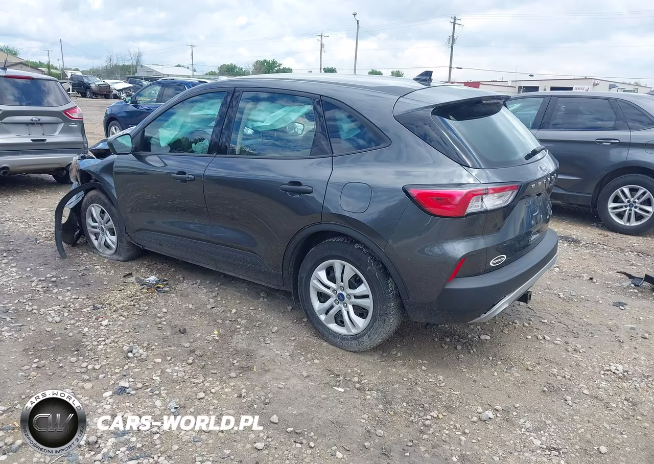 2020 Ford Escape S VIN:1FMCU9F61LUA56748 - 3