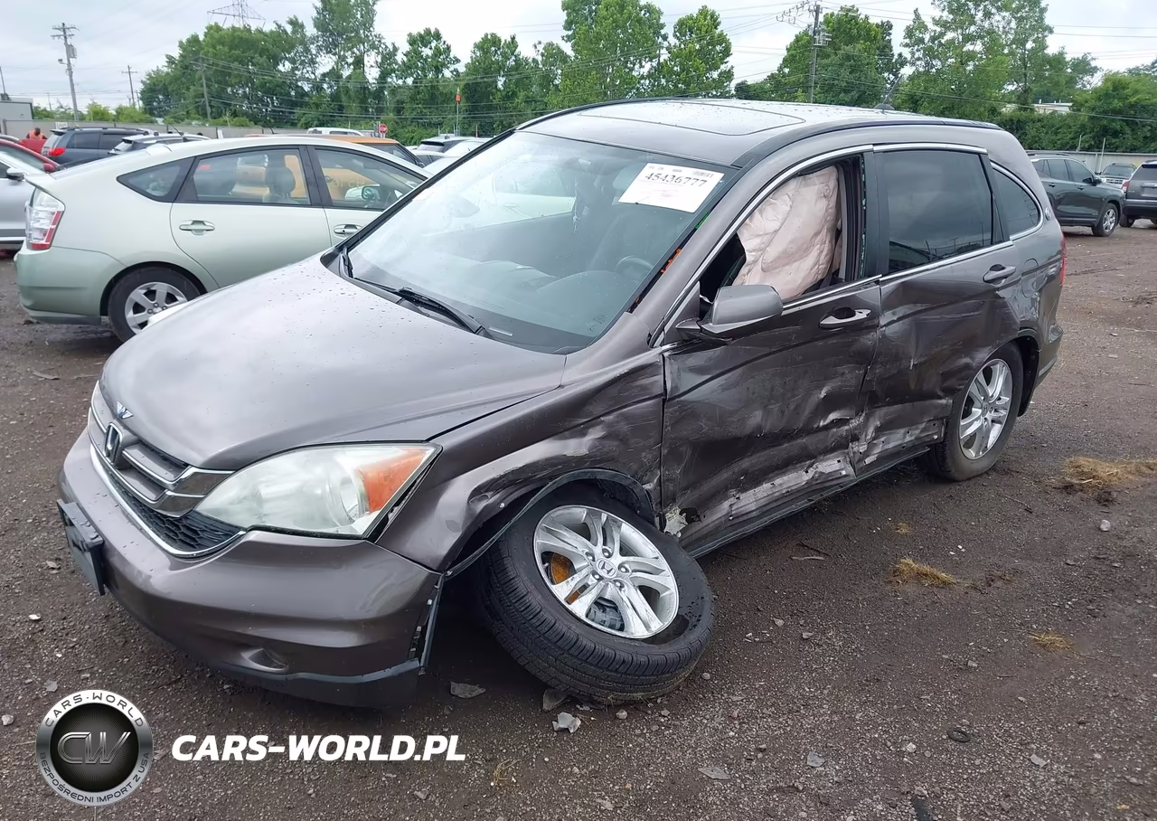 2010 Honda Cr-V Ex-L VIN:5J6RE4H75AL095246 - 2