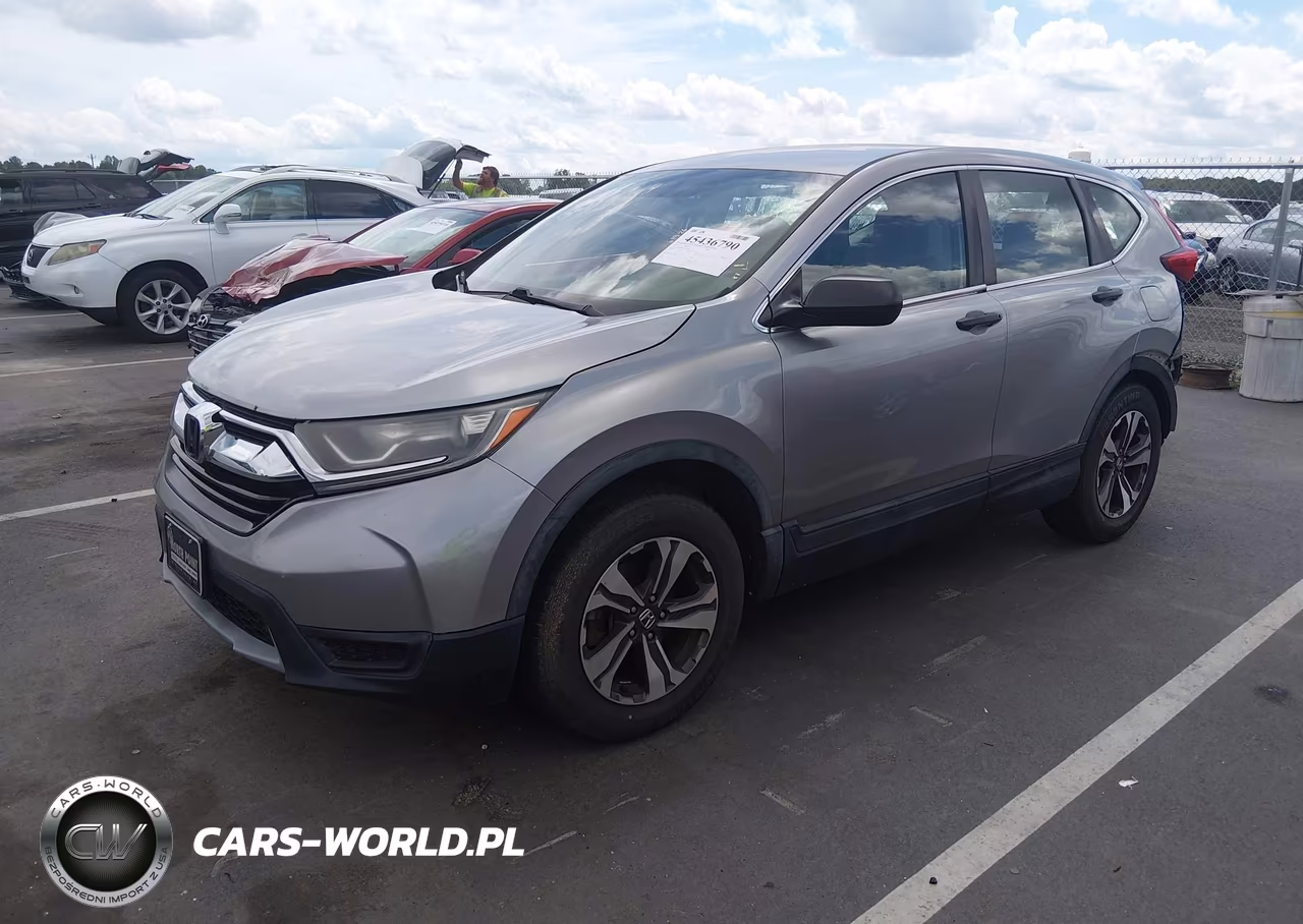 2017 Honda Cr-V Lx VIN:5J6RW6H37HL002856 - 2