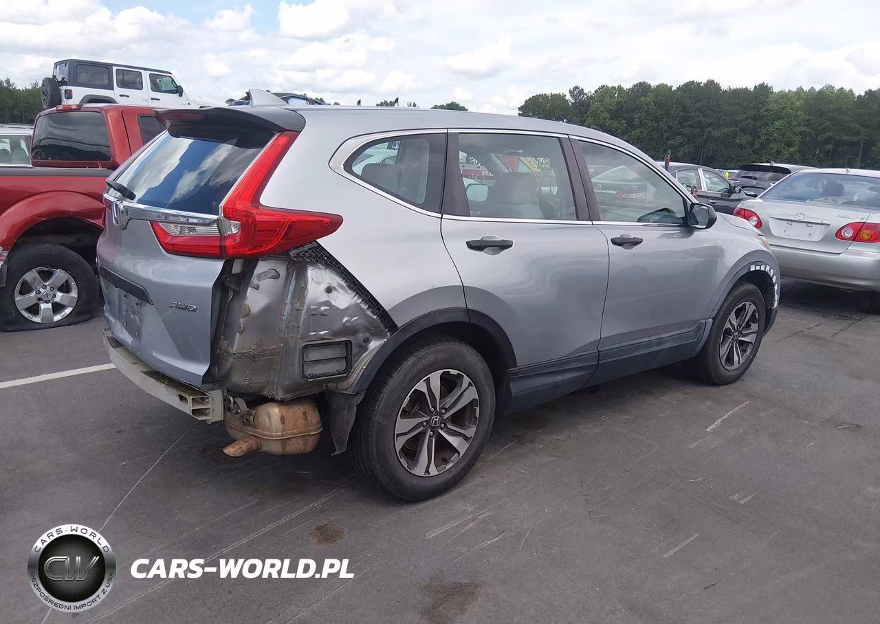 2017 Honda Cr-V Lx VIN:5J6RW6H37HL002856 - 4