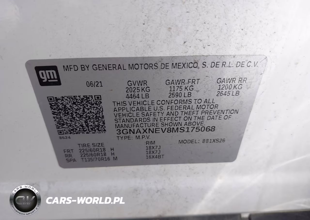 2021 Chevrolet Equinox Fwd Premier VIN:3GNAXNEV8MS175068 - 9