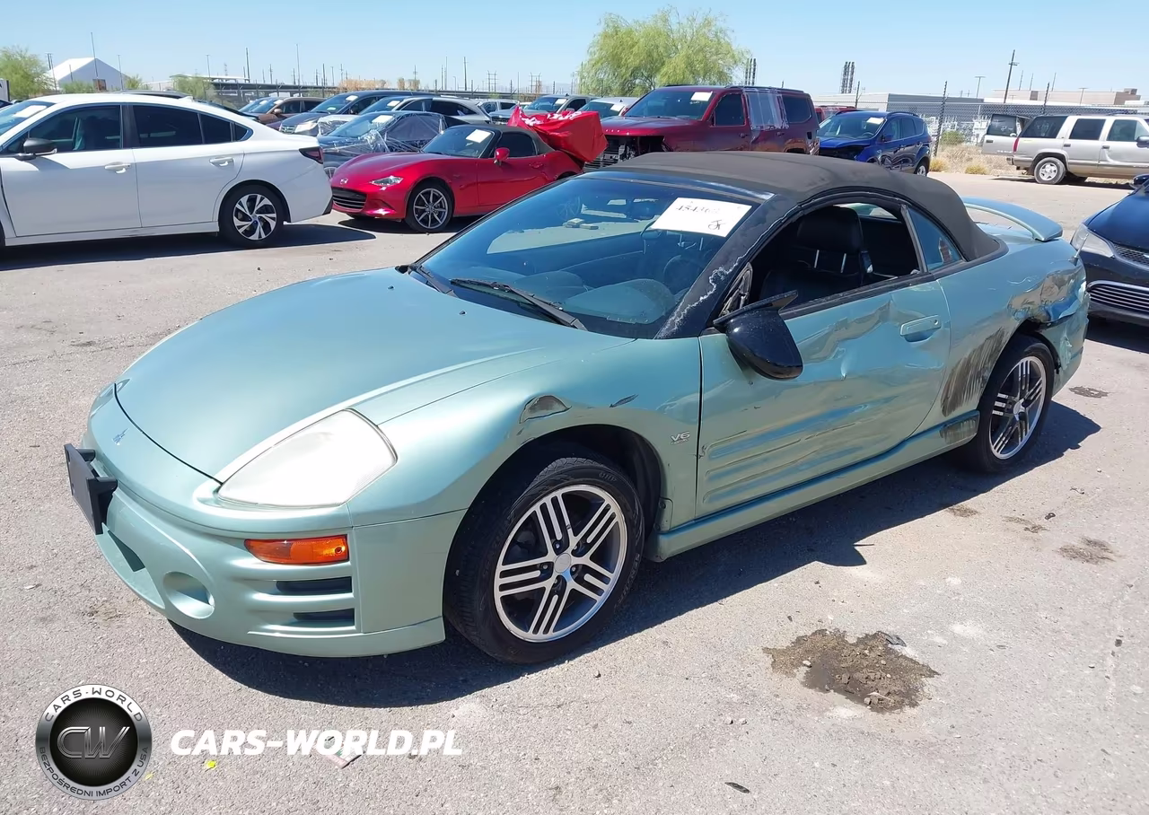 2003 Mitsubishi Eclipse Spyder Gts VIN:4A3AE75H63E094564 - 2