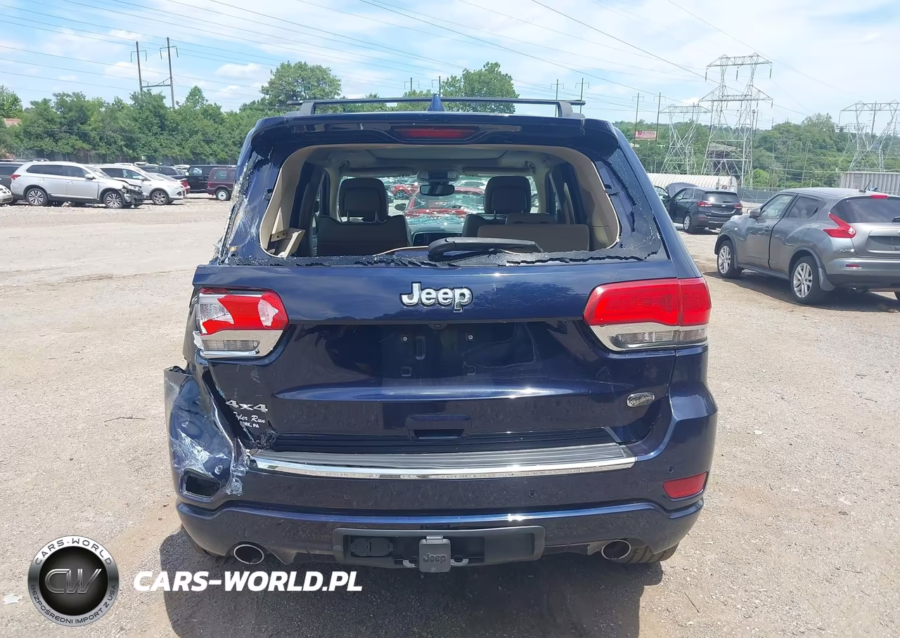 2017 Jeep Grand Cherokee Overland 4X4 VIN:1C4RJFCG8HC772496 - 16