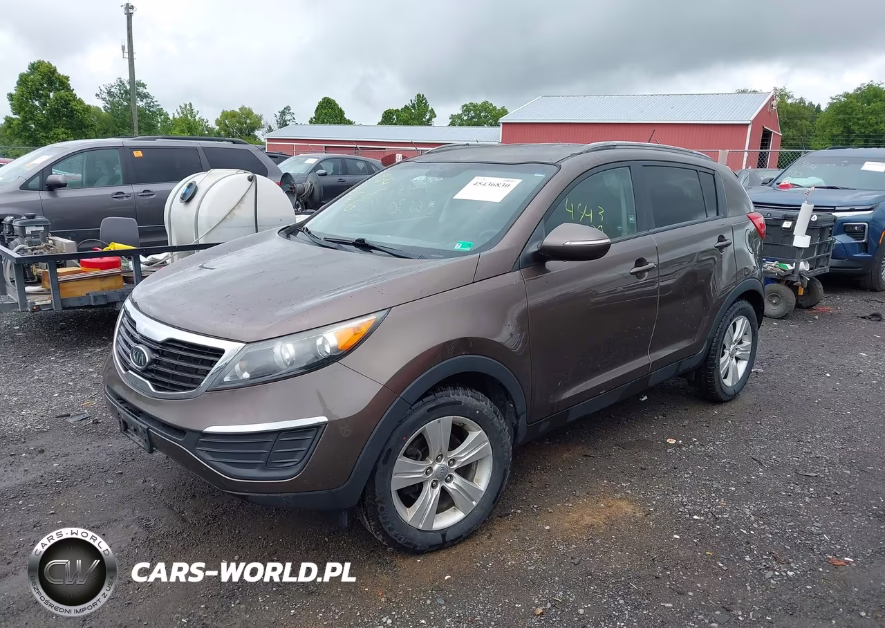 2012 Kia Sportage Lx VIN:KNDPB3A21C7217613 - 2