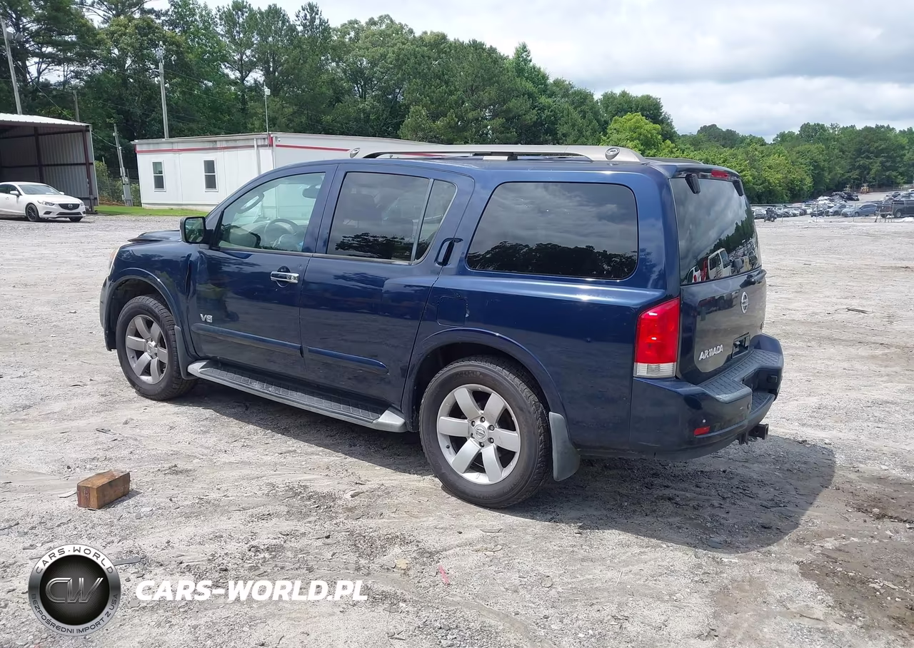 2008 Nissan Armada Le VIN:5N1AA08C88N631038 - 3