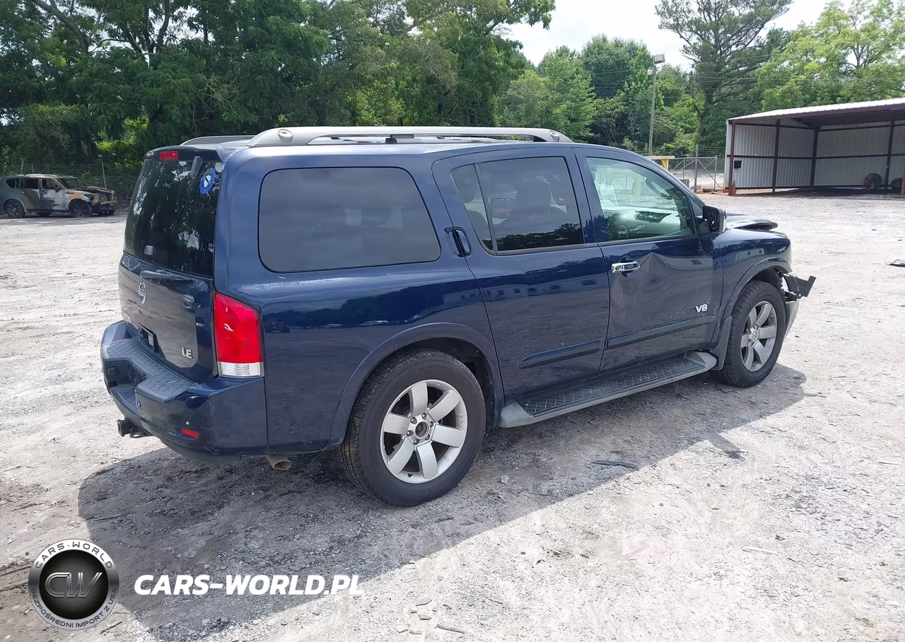 2008 Nissan Armada Le VIN:5N1AA08C88N631038 - 4