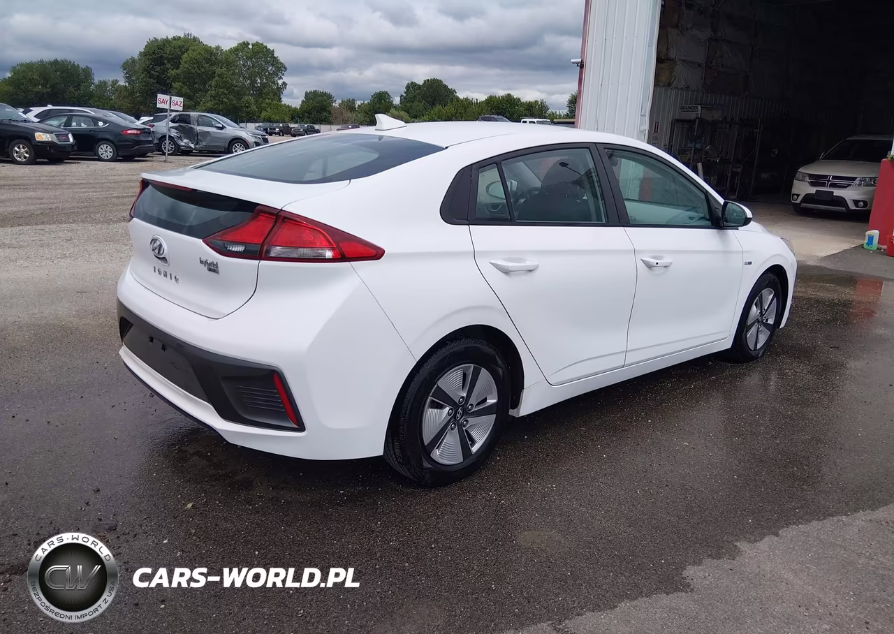 2020 Hyundai Ioniq Hybrid Blue VIN:KMHC65LC8LU219778 - 4