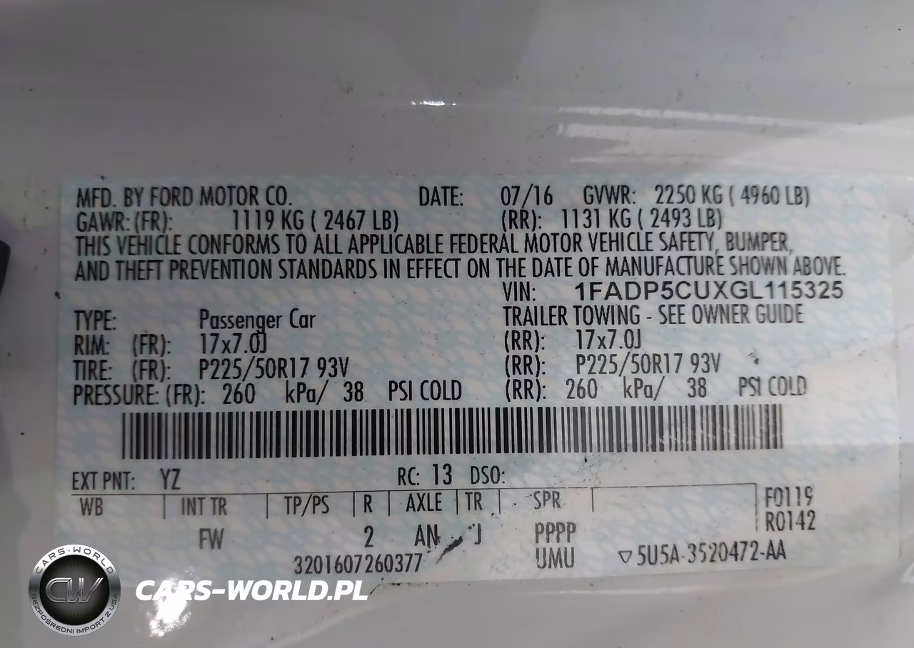 2016 Ford C-Max Energi Sel VIN:1FADP5CUXGL115325 - 9