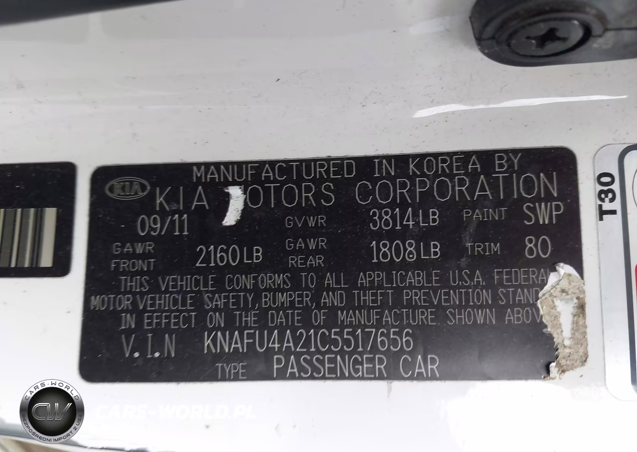 2012 Kia Forte Ex VIN:KNAFU4A21C5517656 - 9