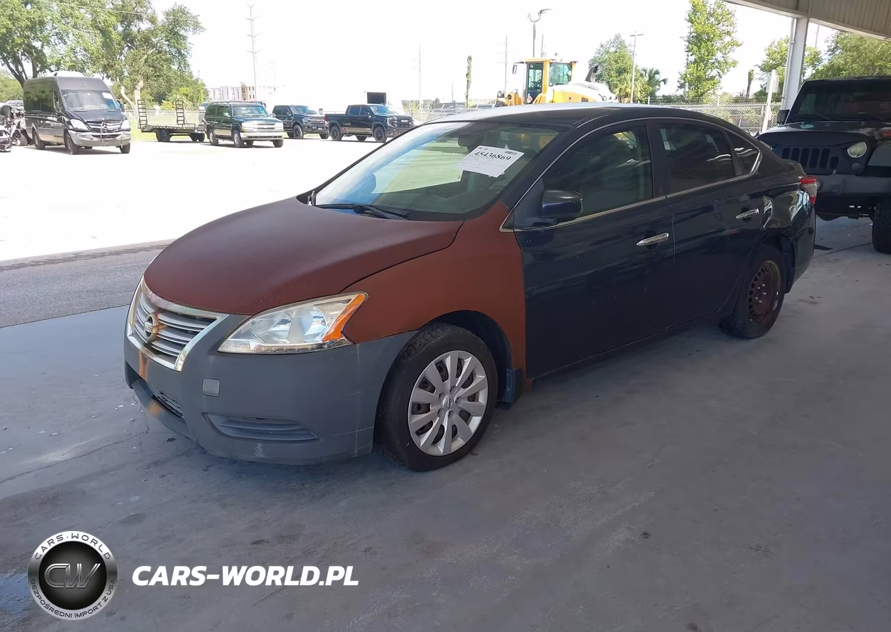 2015 Nissan Sentra Sv VIN:3N1AB7AP1FL678466 - 2