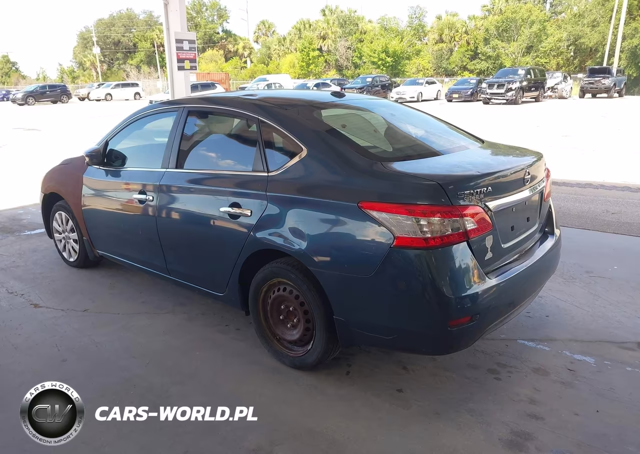 2015 Nissan Sentra Sv VIN:3N1AB7AP1FL678466 - 3