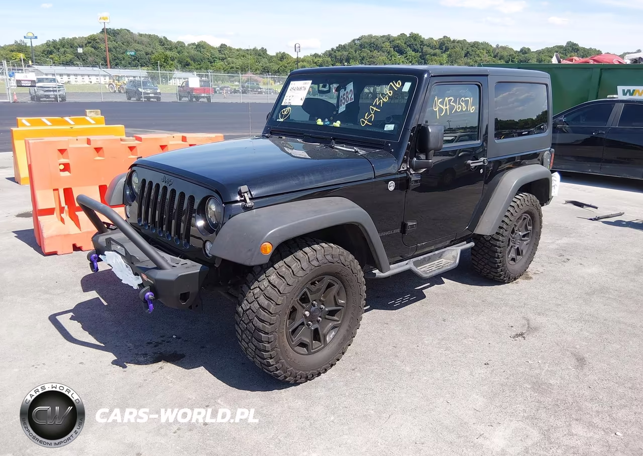 2014 Jeep Wrangler Willys Wheeler VIN:1C4AJWAG4EL275747 - 2