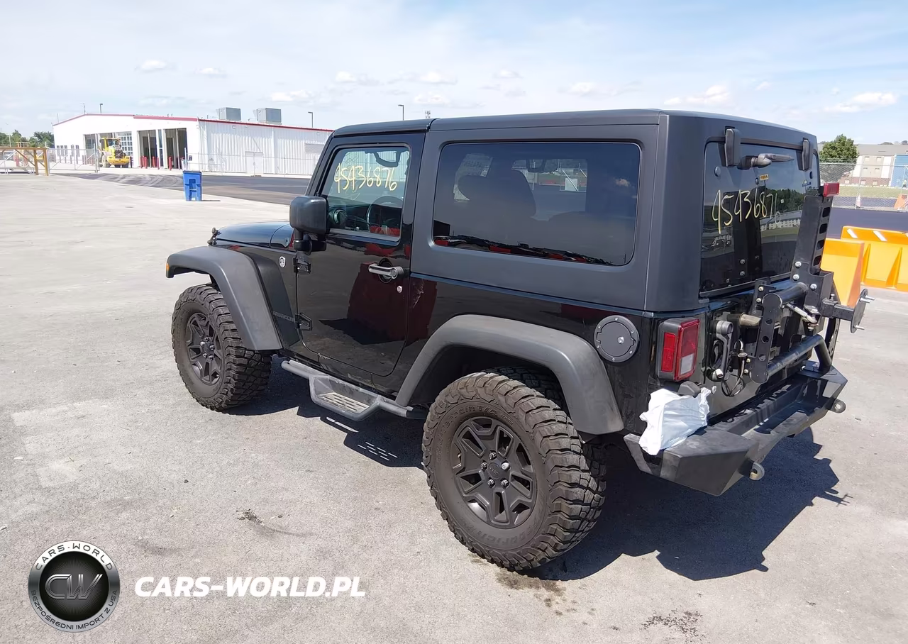2014 Jeep Wrangler Willys Wheeler VIN:1C4AJWAG4EL275747 - 3