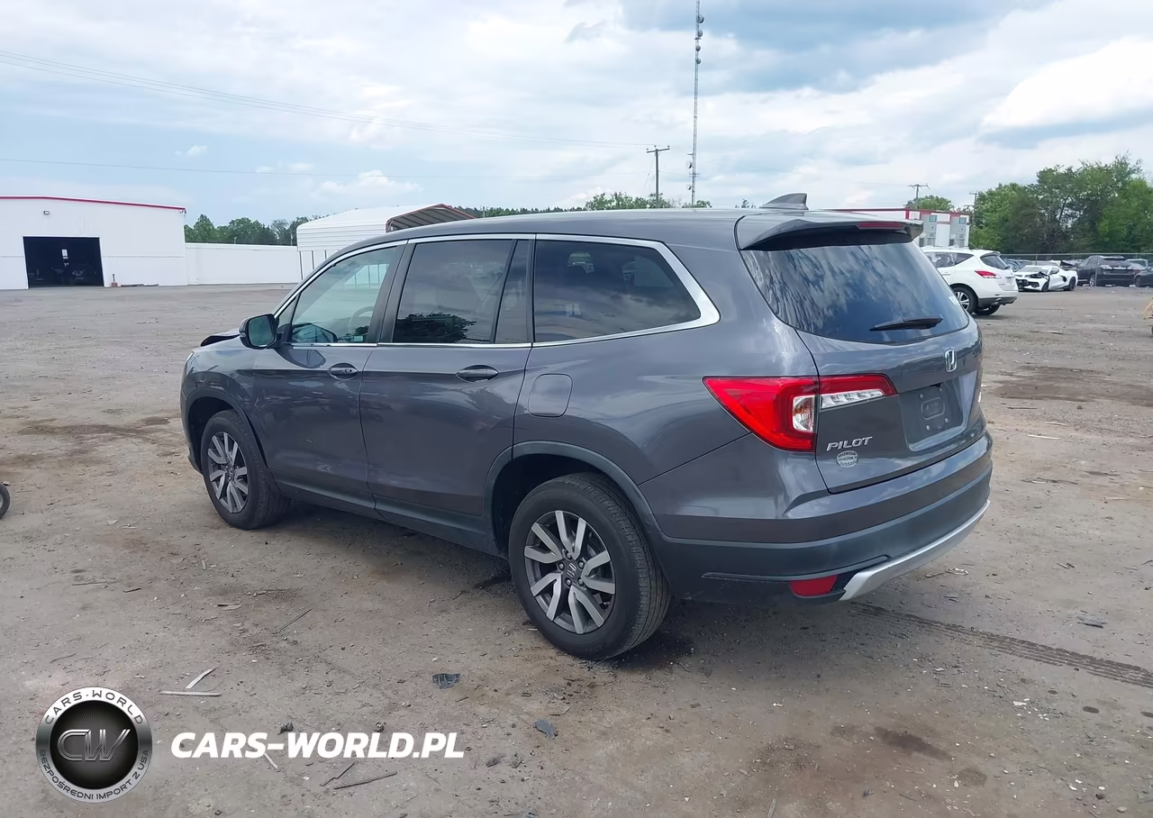 2019 Honda Pilot Ex VIN:5FNYF6H34KB020050 - 3