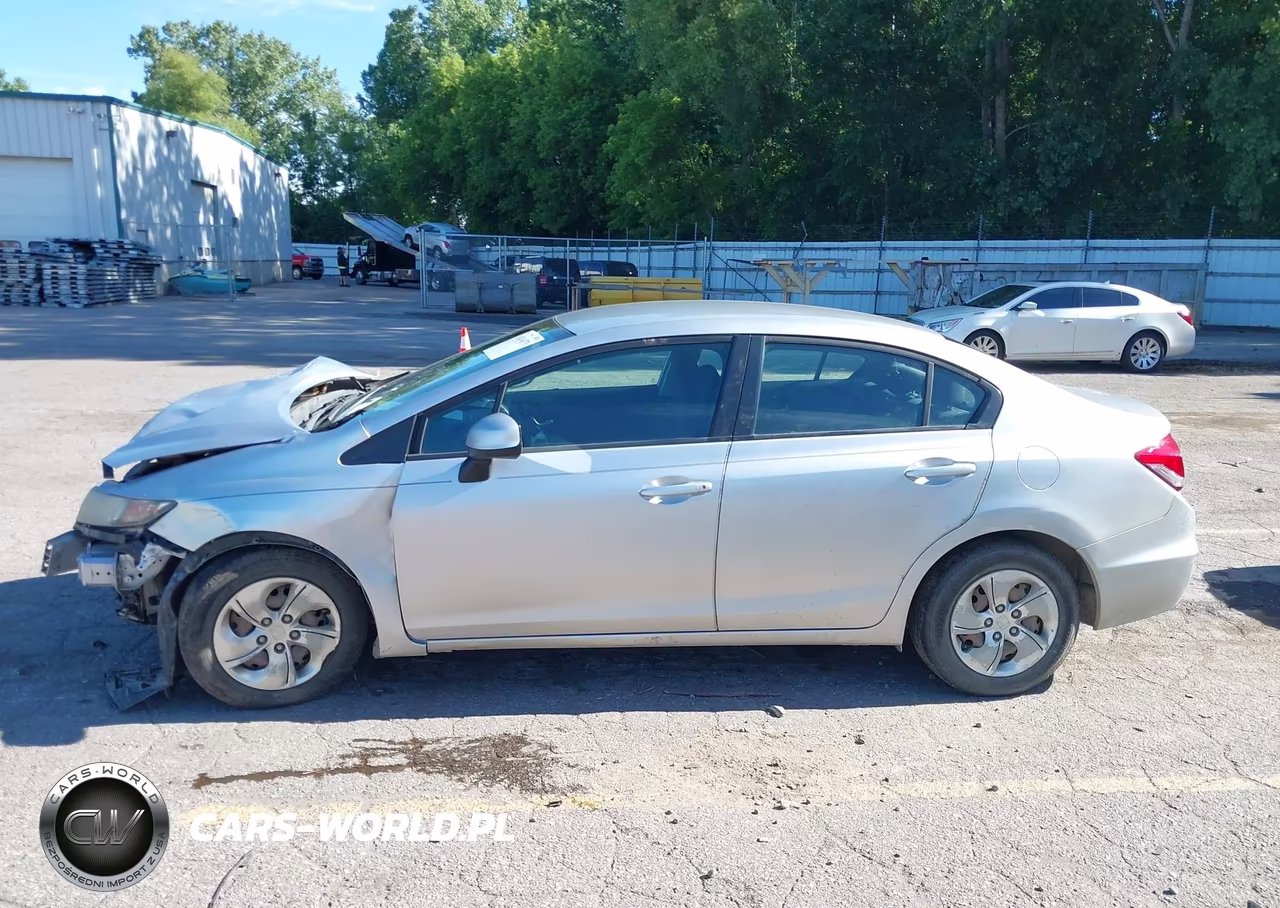 2013 Honda Civic Lx VIN:19XFB2F58DE040777 - 14