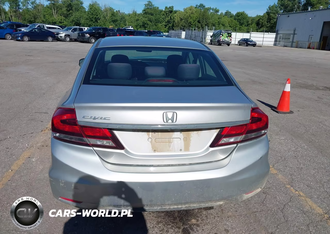 2013 Honda Civic Lx VIN:19XFB2F58DE040777 - 16