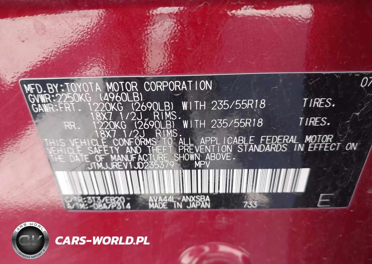 2018 Toyota Rav4 Hybrid Se VIN:JTMJJREV1JD235379 - 9