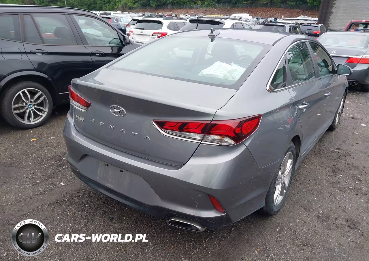 2018 Hyundai Sonata Sel VIN:5NPE34AF0JH673320 - 4
