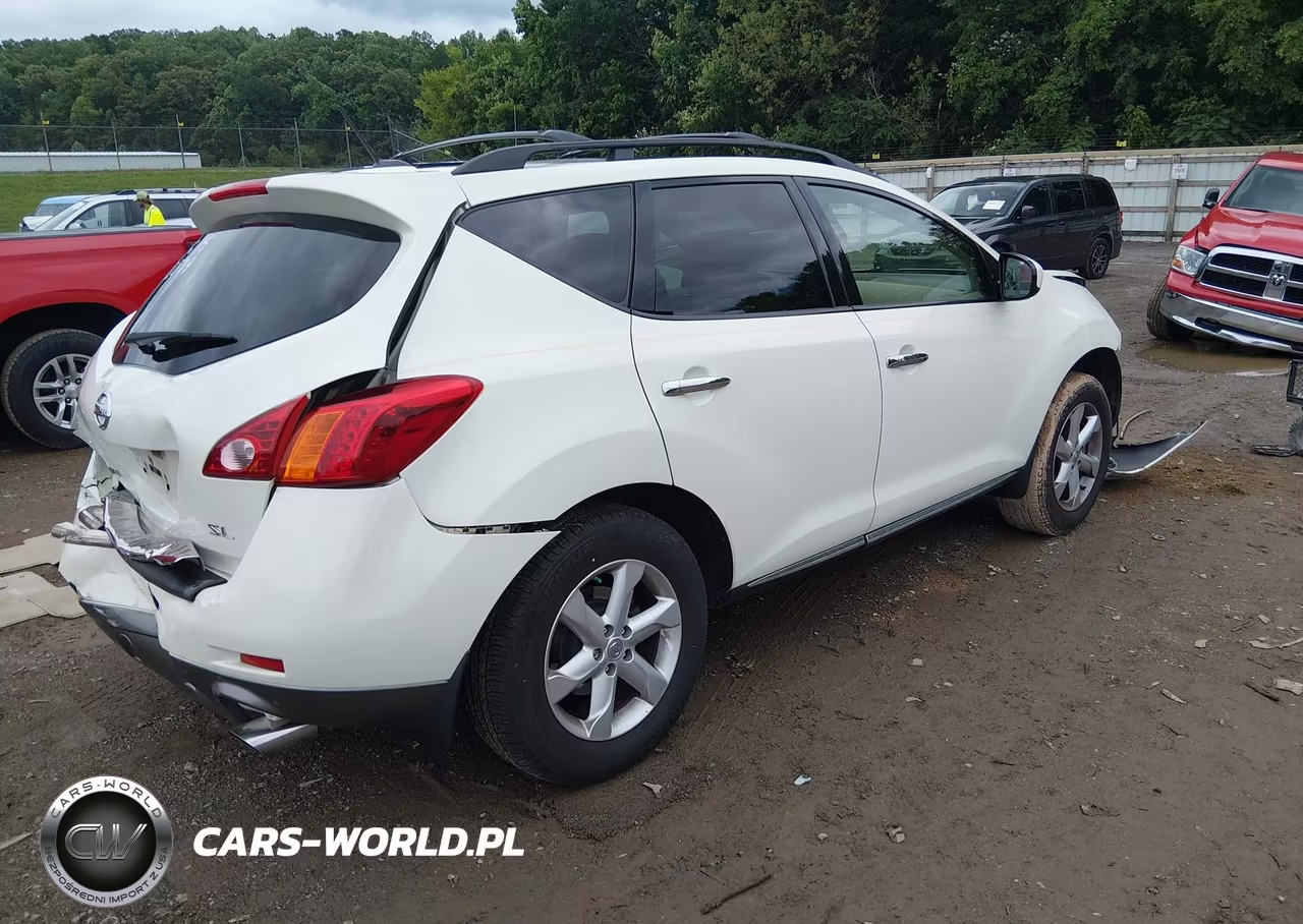2010 Nissan Murano Sl VIN:JN8AZ1MU5AW018879 - 4
