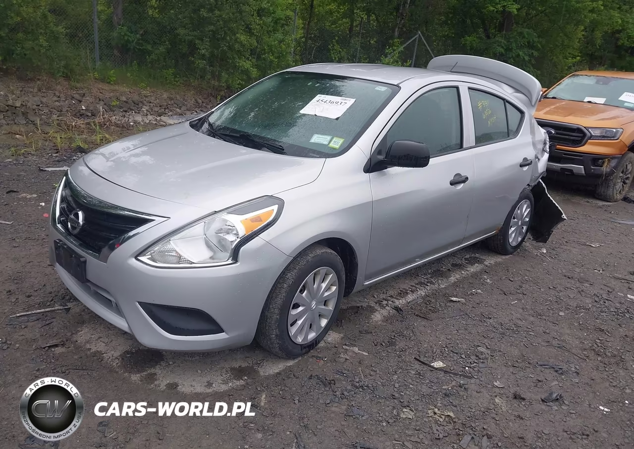 2015 Nissan Versa 1.6 S+ VIN:3N1CN7AP2FL958624 - 2