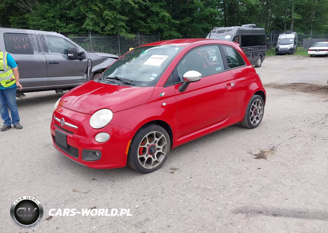 2012 Fiat 500 Sport VIN:3C3CFFBRXCT128753 - 2