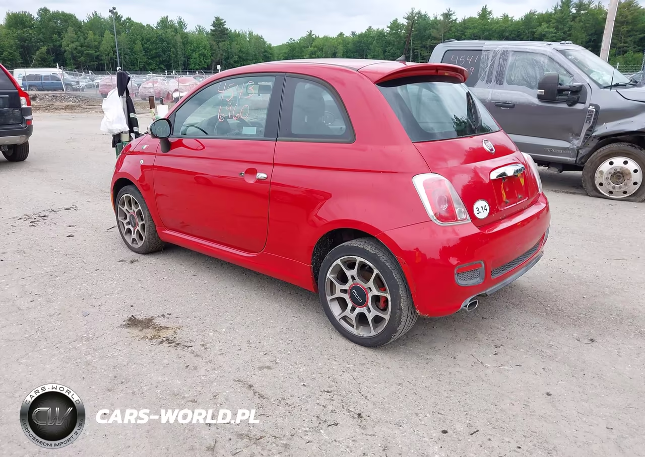 2012 Fiat 500 Sport VIN:3C3CFFBRXCT128753 - 3
