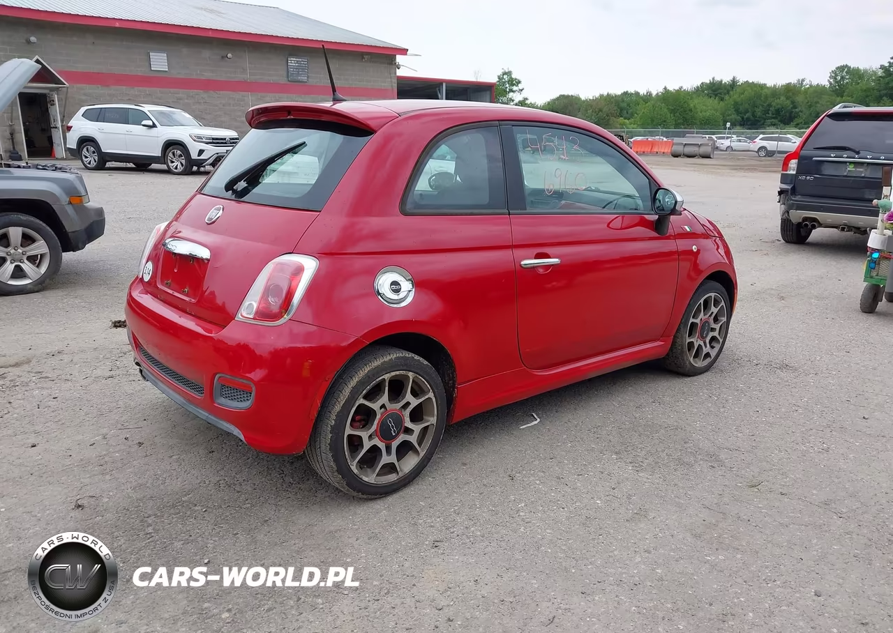 2012 Fiat 500 Sport VIN:3C3CFFBRXCT128753 - 4