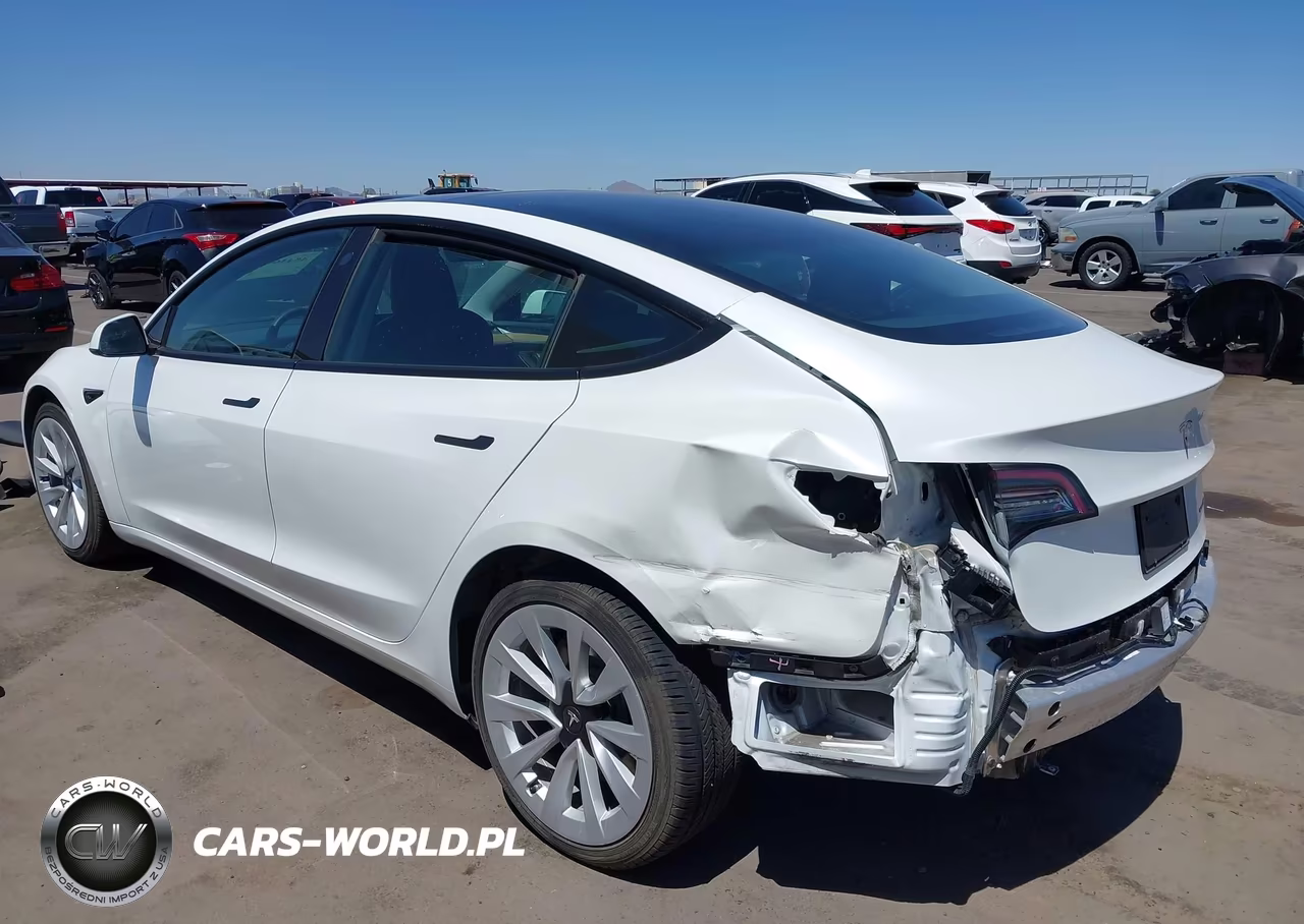 2022 Tesla Model 3 Long Range Dual Motor All-Wheel Drive VIN:5YJ3E1EB4NF187024 - 3
