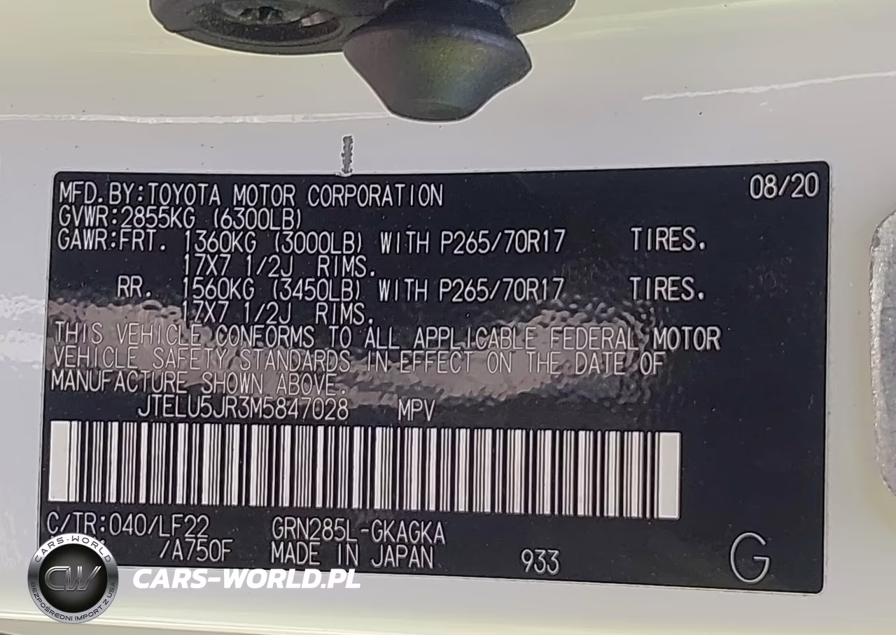2021 Toyota 4Runner Trd Pro VIN:JTELU5JR3M5847028 - 9