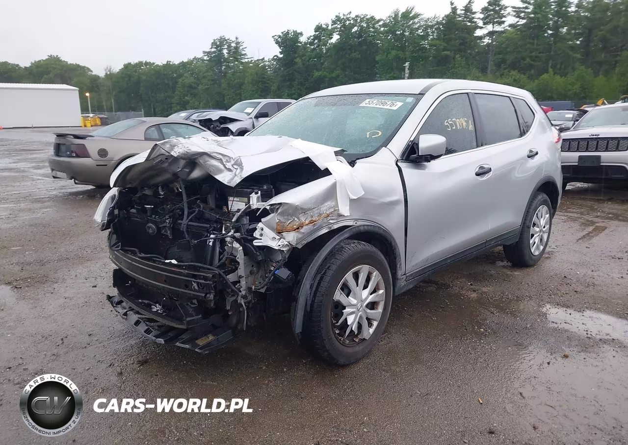 2016 Nissan Rogue S-Sl-Sv VIN:KNMAT2MV4GP693041 - 2