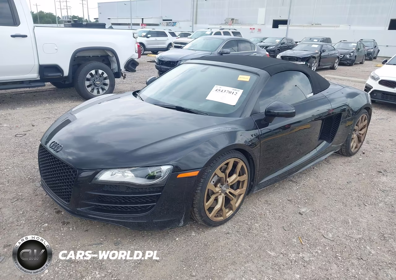 2012 Audi R8 5.2L VIN:WUAVNAFGXCN003015 - 2