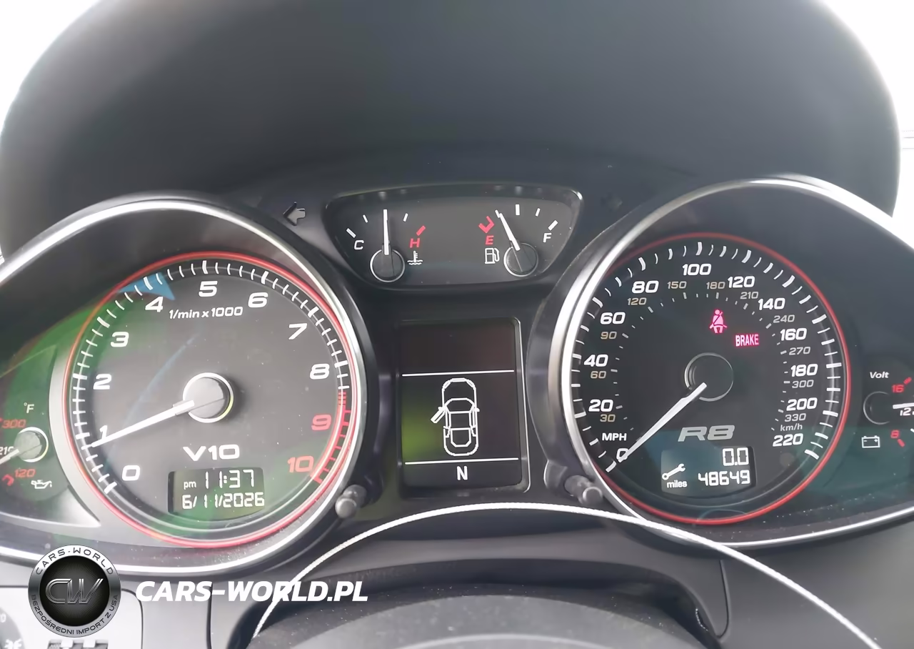 2012 Audi R8 5.2L VIN:WUAVNAFGXCN003015 - 7