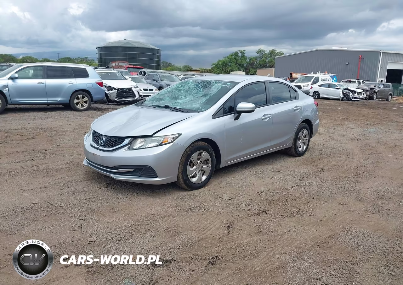 2015 Honda Civic Lx VIN:2HGFB2F56FH538467 - 2