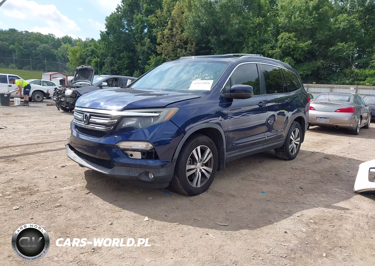 2017 Honda Pilot Ex-L VIN:5FNYF6H82HB049664 - 2