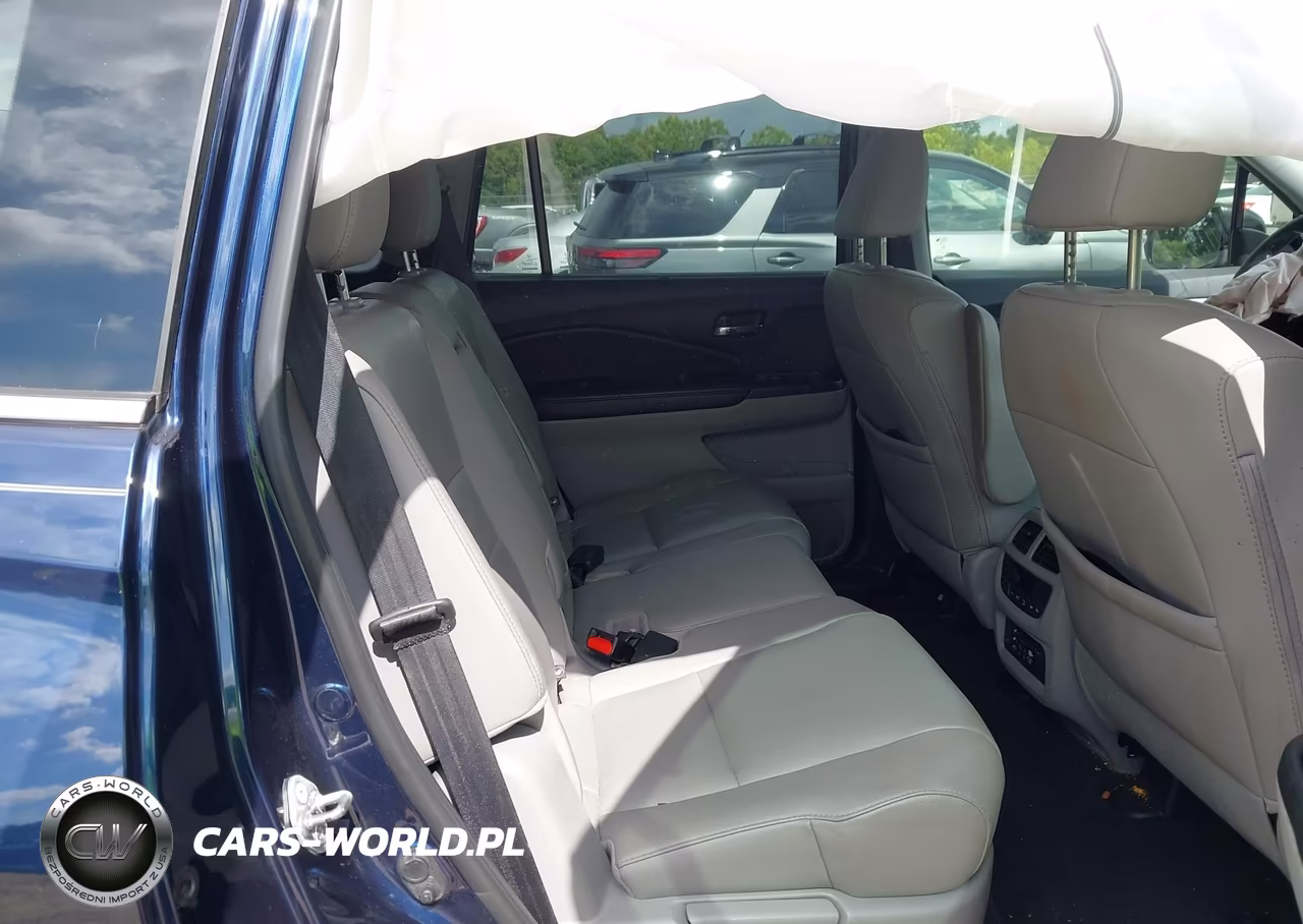 2017 Honda Pilot Ex-L VIN:5FNYF6H82HB049664 - 8