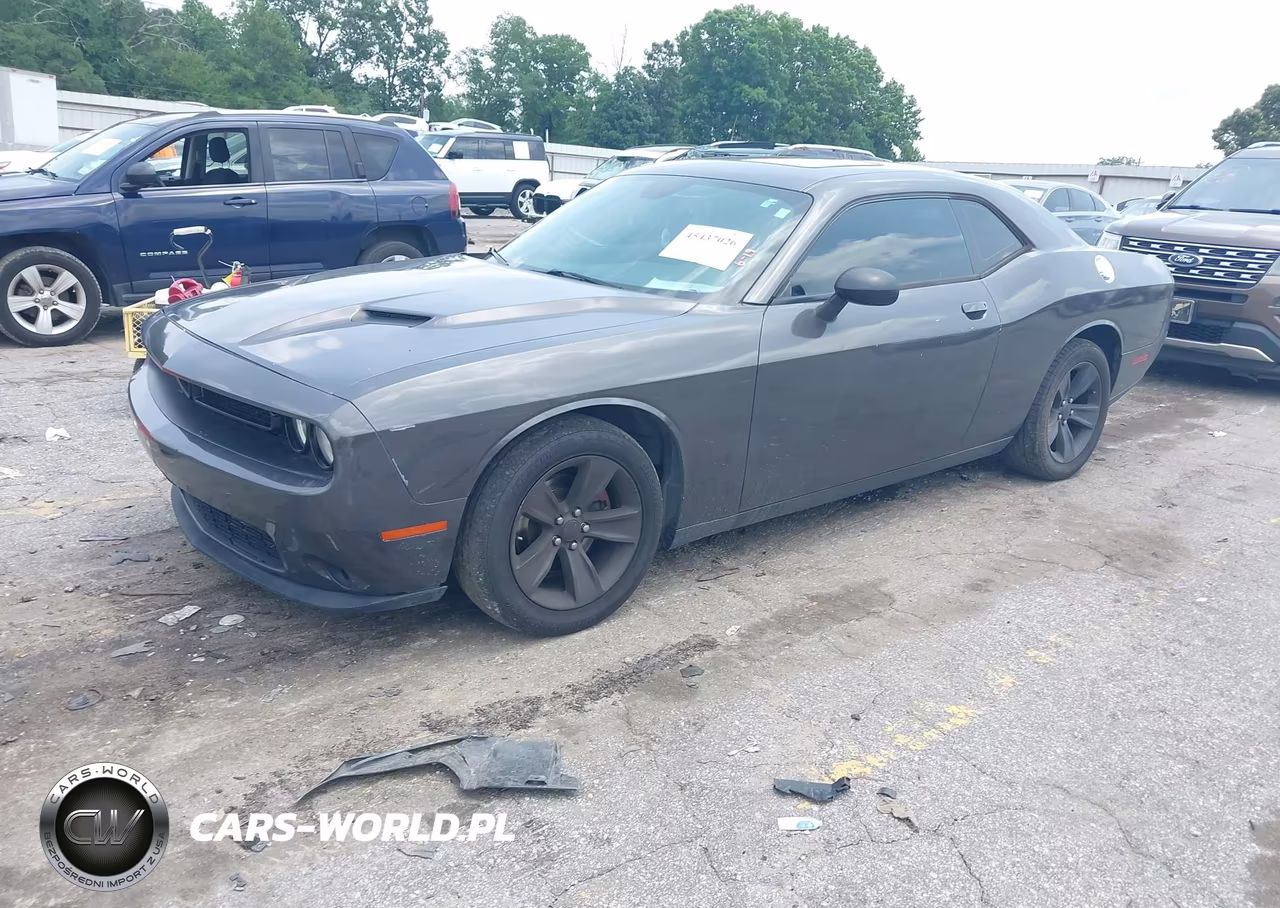 2017 Dodge Challenger Sxt VIN:2C3CDZAG3HH638031 - 2