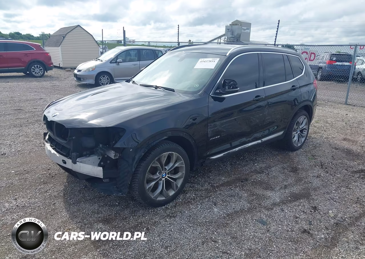 2016 BMW X3 xDrive28I VIN:5UXWX9C59G0D73549 - 2