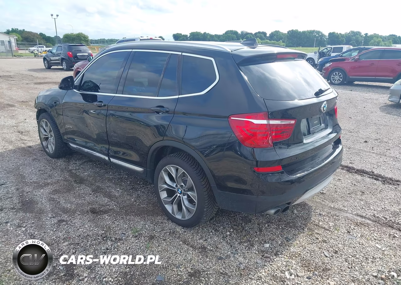 2016 BMW X3 xDrive28I VIN:5UXWX9C59G0D73549 - 3