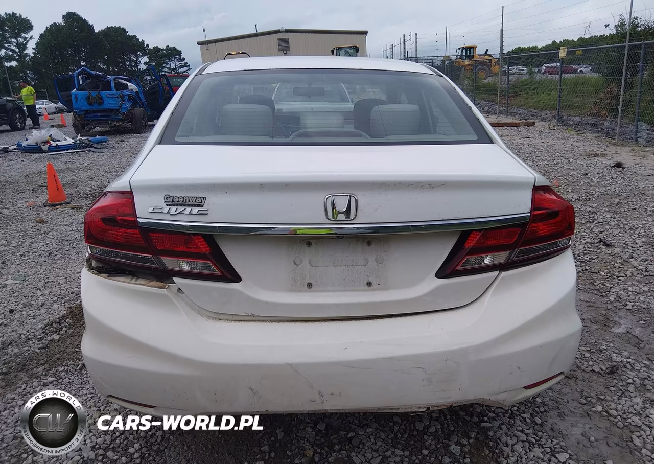 2014 Honda Civic Lx VIN:19XFB2F52EE080094 - 16
