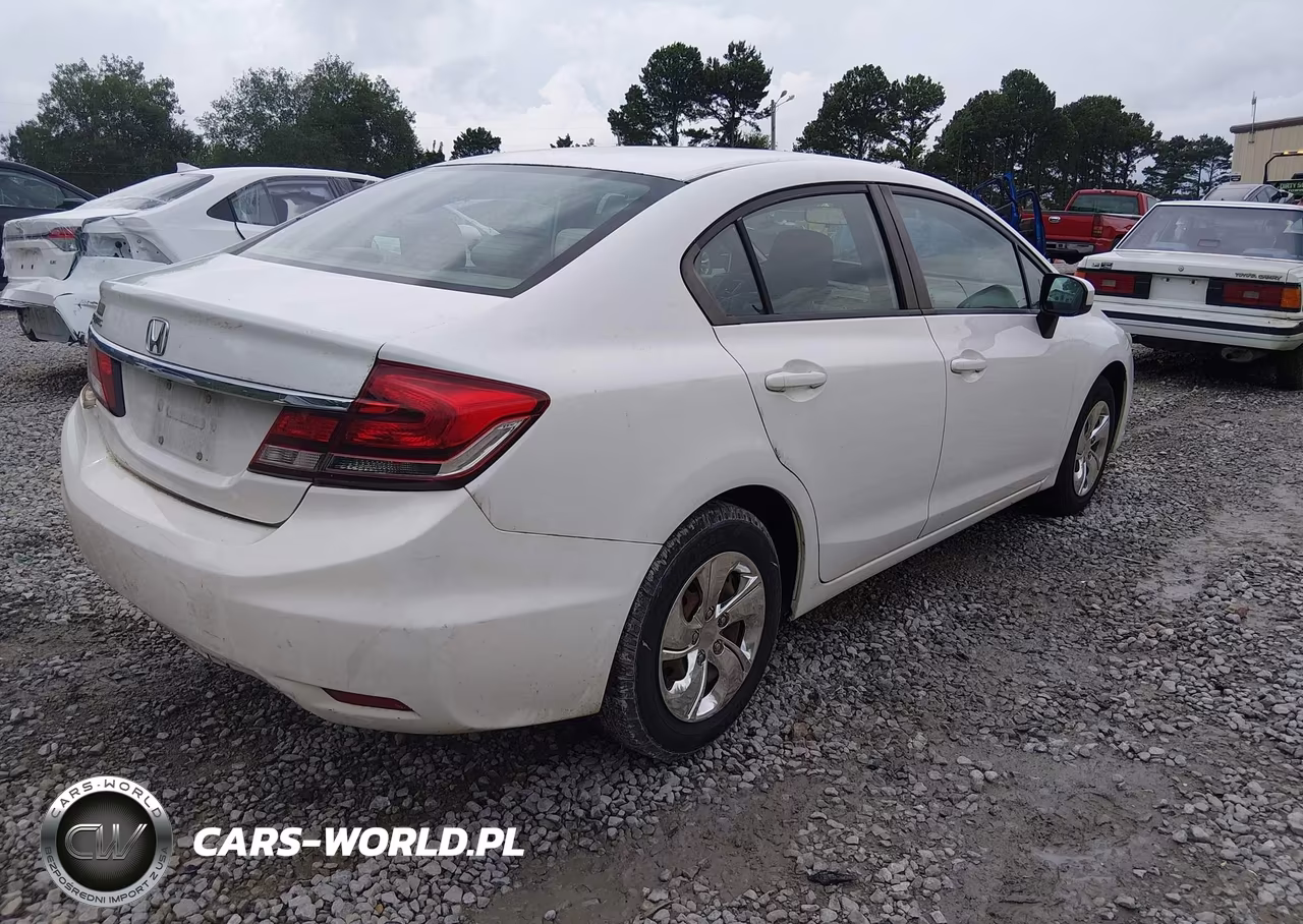 2014 Honda Civic Lx VIN:19XFB2F52EE080094 - 4