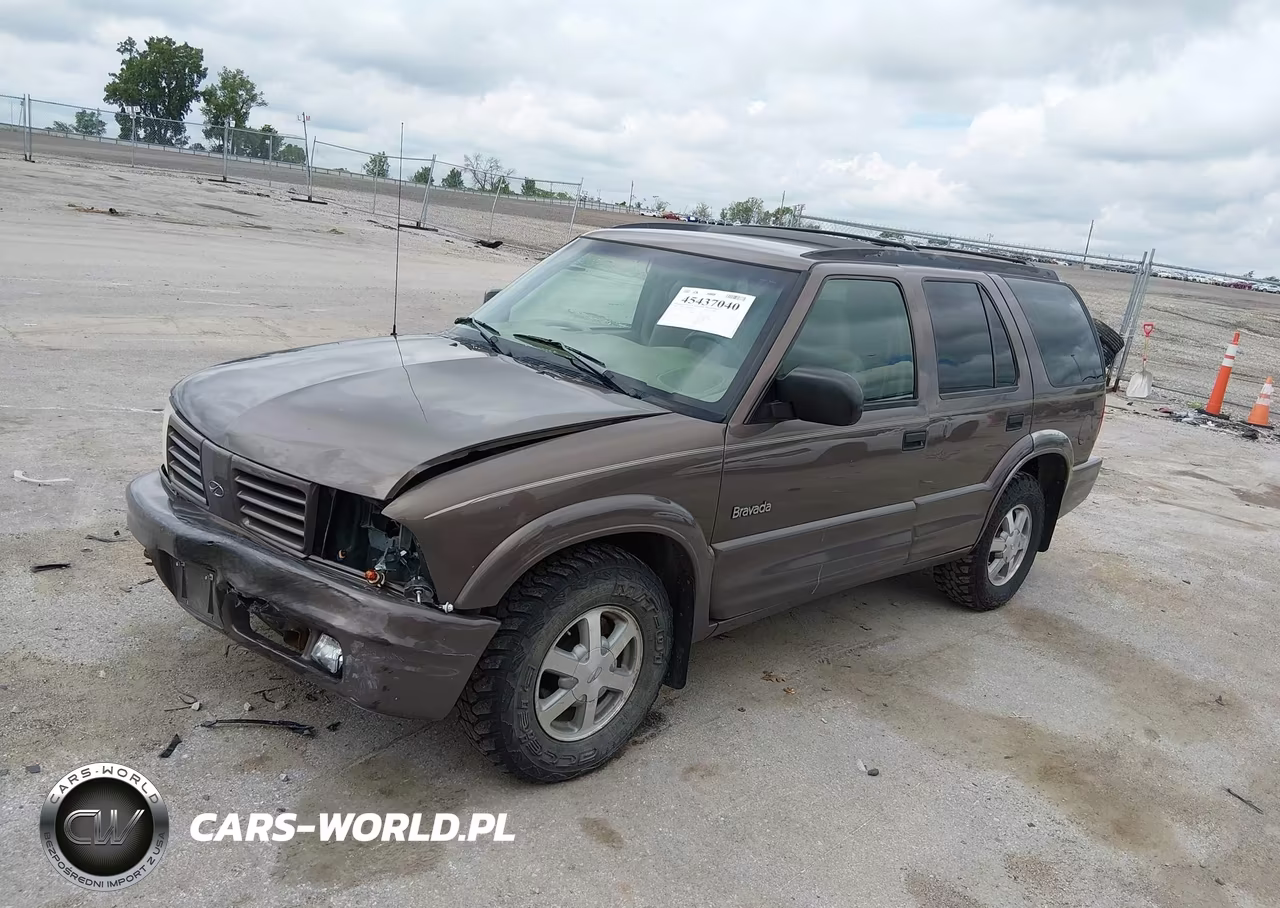 1999 Oldsmobile Bravada VIN:1GHDT13WXX2701586 - 2