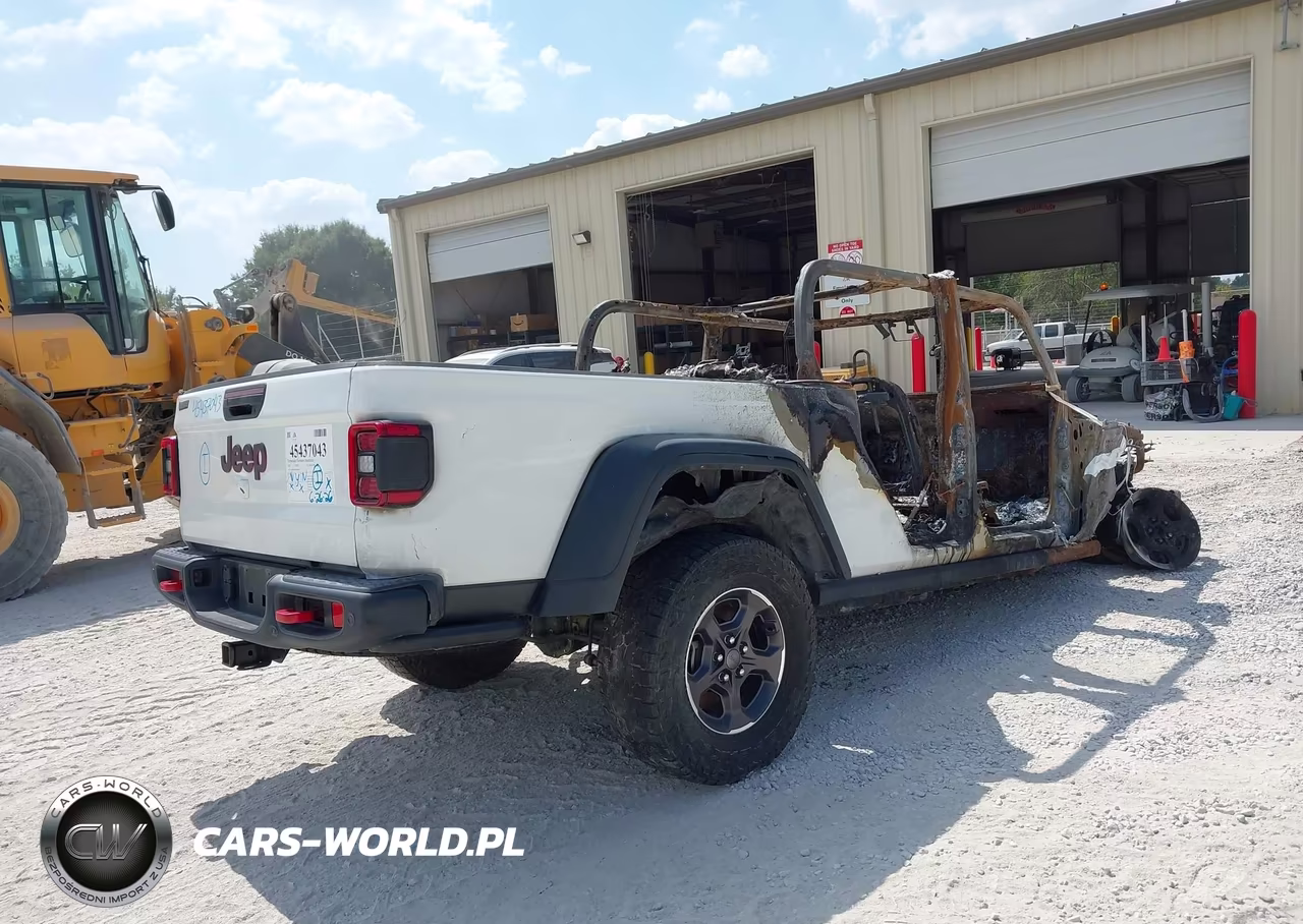 2021 Jeep Gladiator Rubicon 4X4 VIN:1C6JJTBG6ML606427 - 4