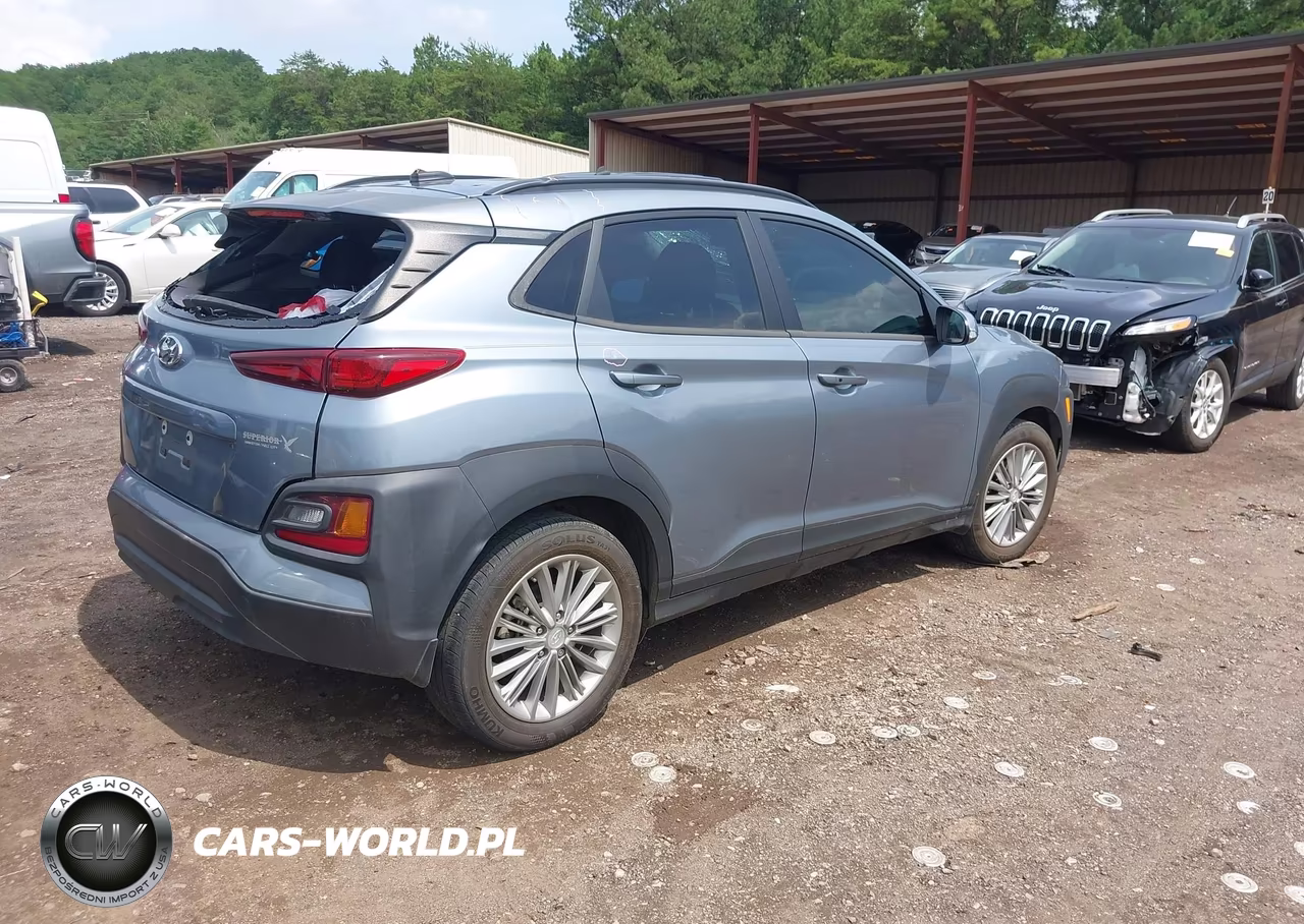 2021 Hyundai Kona Sel VIN:KM8K22AA6MU607200 - 4