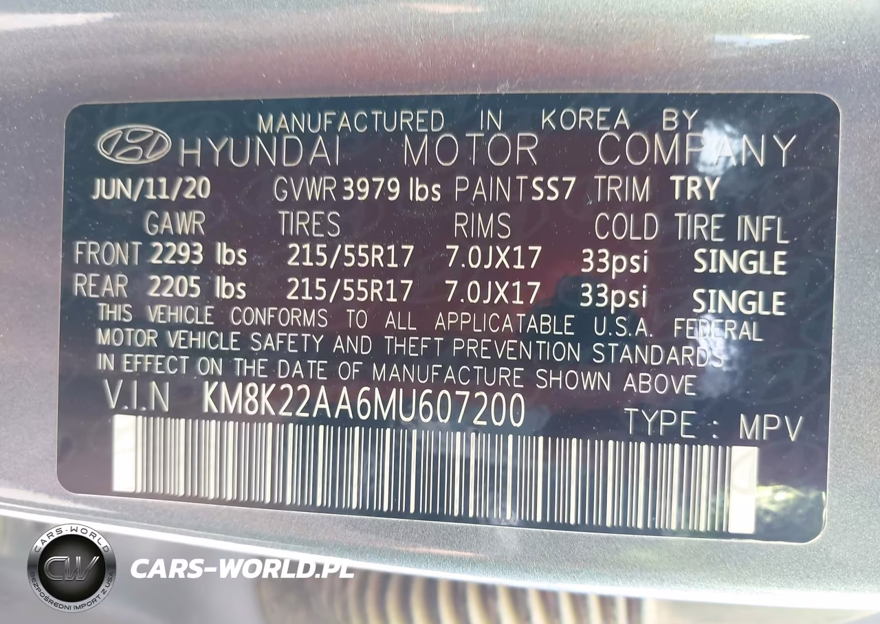 2021 Hyundai Kona Sel VIN:KM8K22AA6MU607200 - 9