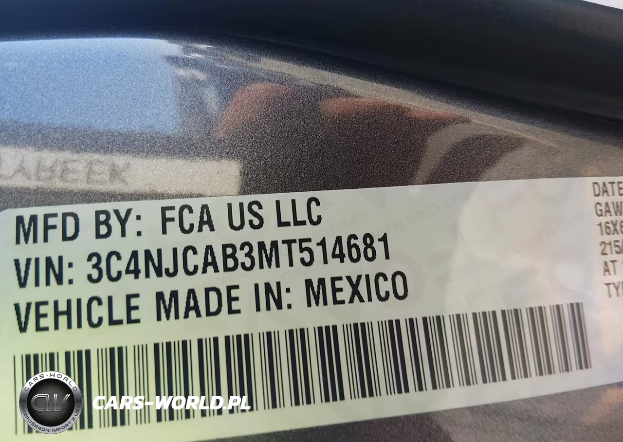 2021 Jeep Compass Sport Fwd VIN:3C4NJCAB3MT514681 - 9