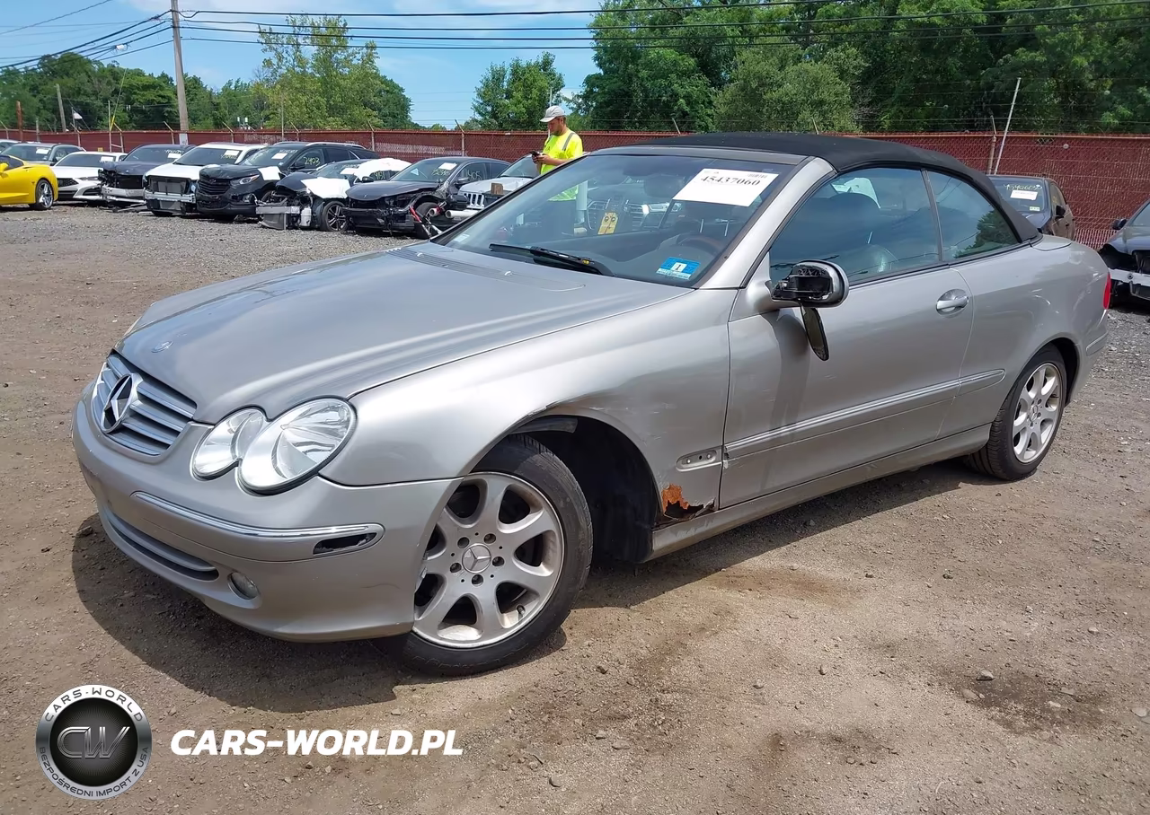 2004 Mercedes-Benz Clk 320 VIN:WDBTK65G64T021566 - 2