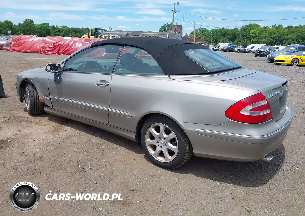 2004 Mercedes-Benz Clk 320 VIN:WDBTK65G64T021566 - 3